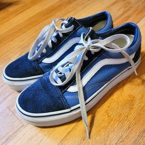 Blue Old Skool Vans